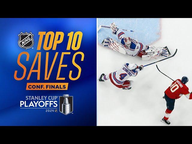 Top 10 Saves from the Conference Finals | 2024 Stanley Cup Playoffs