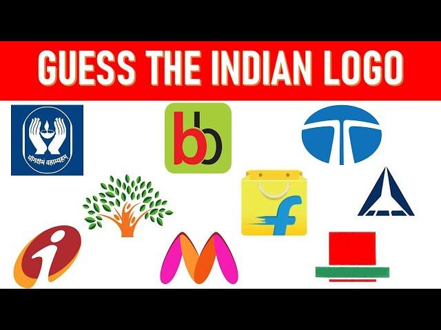 Guess The Logo Of Indian Brands | Logo Quiz | Quizzy World