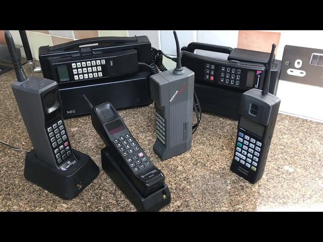 1980's Mobile / Portable / Transportable Phones - Nokia, Motorola & NEC