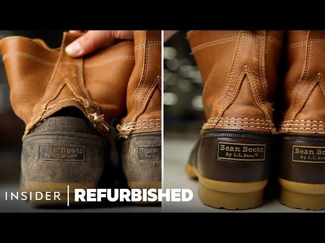 How L.L.Bean Boots Are Professionally Restored | Refurbished | Insider