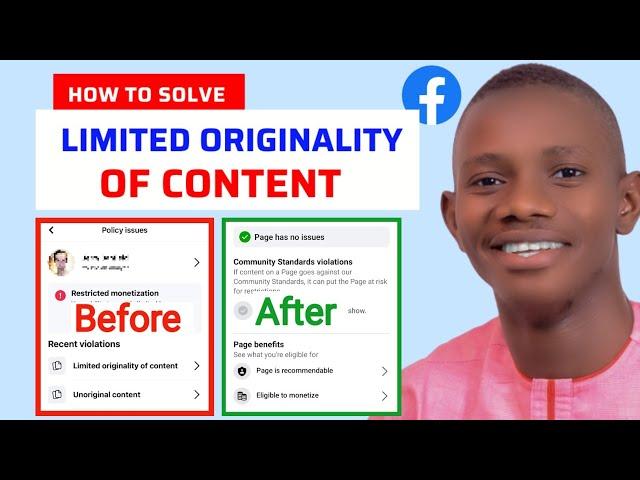 How To Solve Limited Originality of Content on Facebook (Easy & Fast)