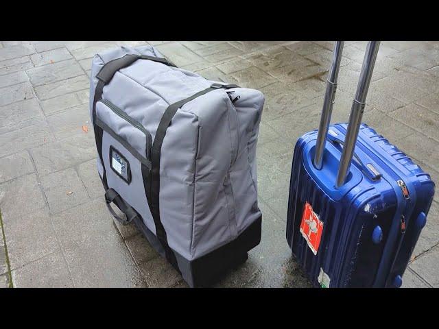 Flying with my Brompton using the Vincita Sightseer Travel Set for the First Time