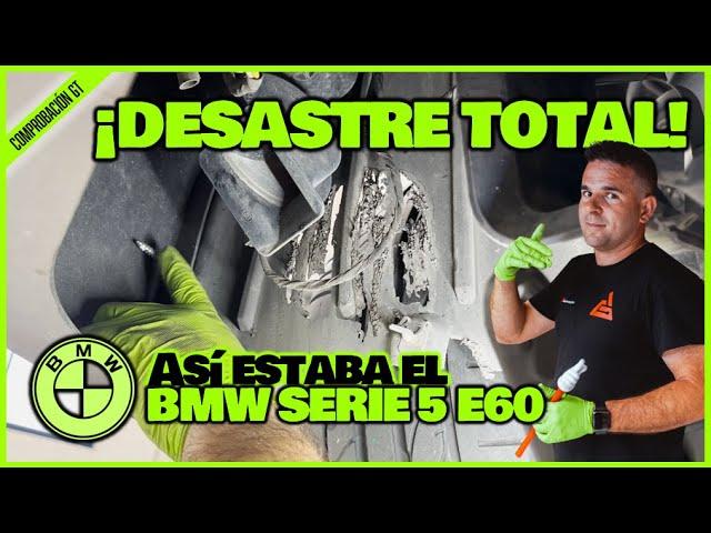 ‍️¡DESASTRE TOTAL!‍️ | Así me llegó este BMW E60 a la COMPROBACIÓN GT