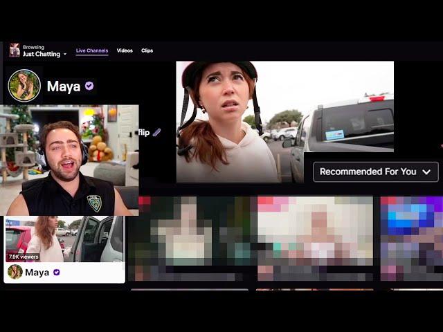 Twitch's recommendations doing Mizkif dirty