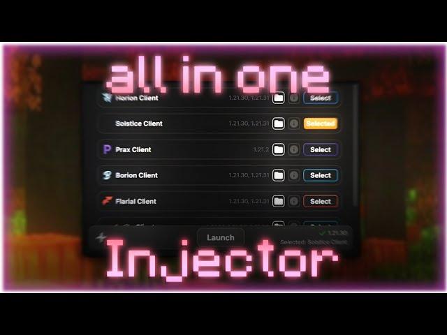 All in One Injector for Windows ( Minecraft bedrock ) || ALL CLIENTS FROM HACK TO LEGIT ||