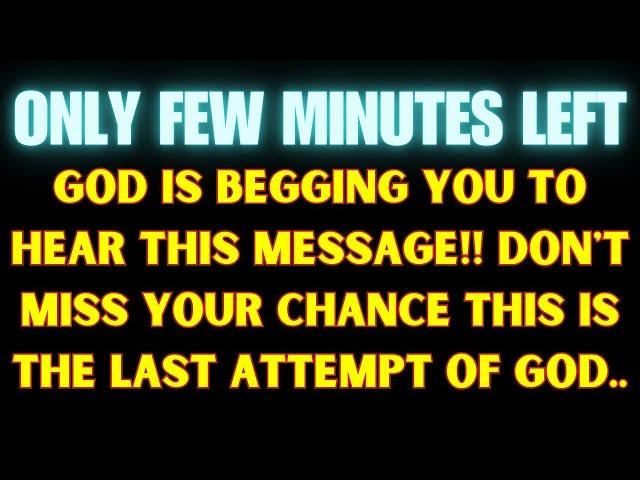 Jesus Is Coming Soon… GOD Has a Message You Can’t Afford to Ignore #GodIsSpeaking | God's Message