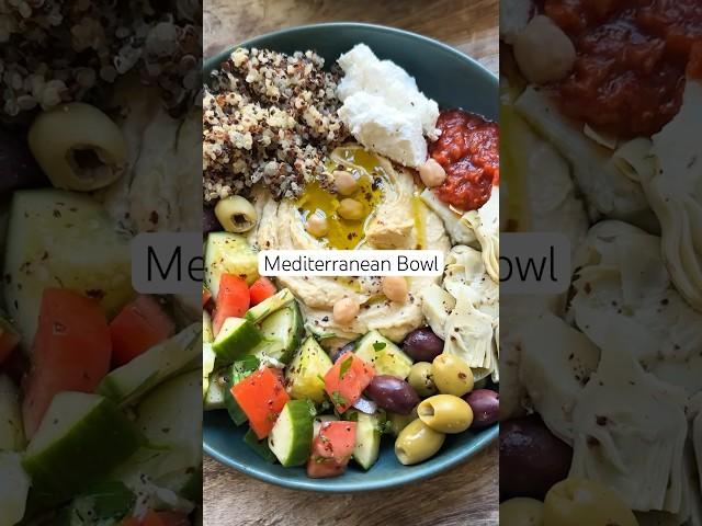 Mediterranean Bowls | Mediterranean Diet Recipes! #mediterraneandiet