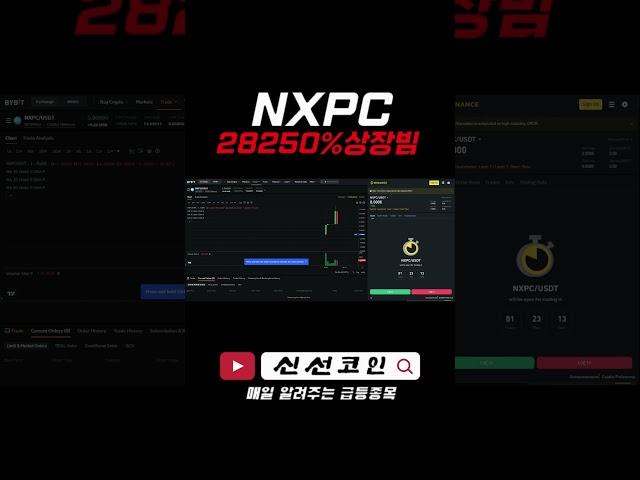 #넥스페이스 실시간 입니다. 25250% 상장빔 국내거래소 상장전에 주목하셔야 합니다 #업비트 #빗썸