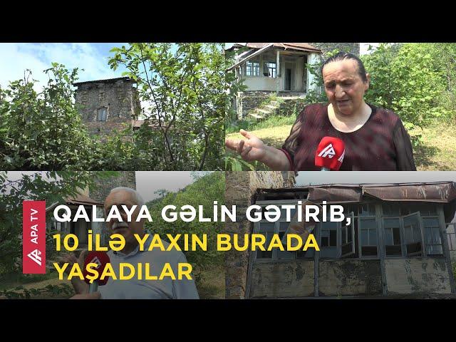 Zaqatalada qəribə qala – Kənd sakini bu qalaya gəlin gətirib – APA TV