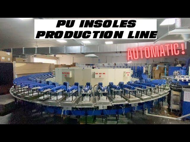 10,000 Pairs Per Day | Automatic PU INSOLES Production Line | SKing