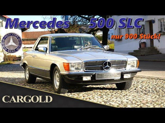 Mercedes 500 SLC, 1980, V8 flagship of the 107 series, only