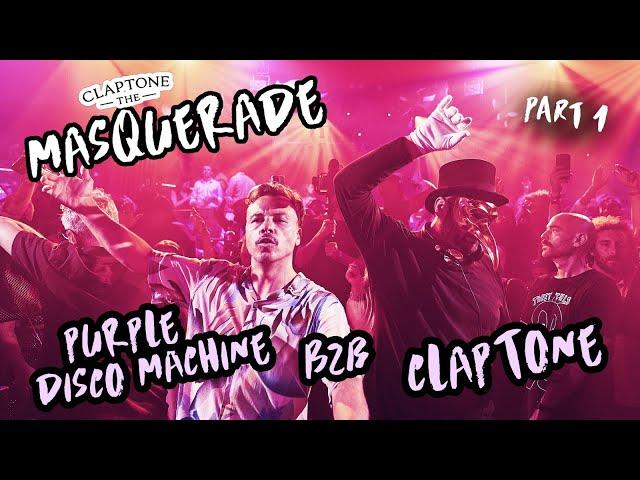 Purple Disco Machine b2b Claptone | Part 1 | The Masquerade x Pacha 2023