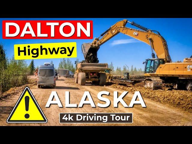 Conquering Alaska's Most DANGEROUS Road: The DALTON HIGHWAY Adventure - Part 1 of 3