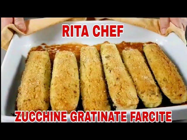 ZUCCHINE GRATINATE FARCITERITA CHEF | Delicate e profumate.