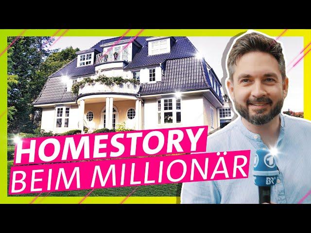 Lass dich einladen von einem echten Millionär! Und drehe eine Homestory.