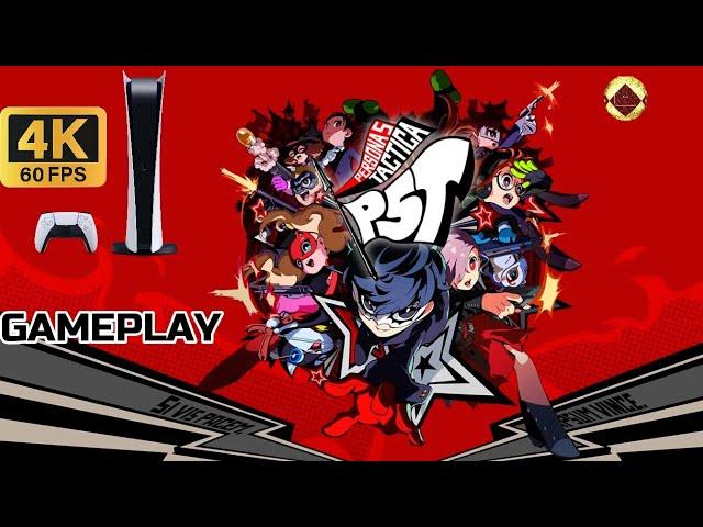 Cómo es Persona 5 Tactica Gameplay PS5 4k HDR Playstation 5 Mejores Juegos Playstation Plus