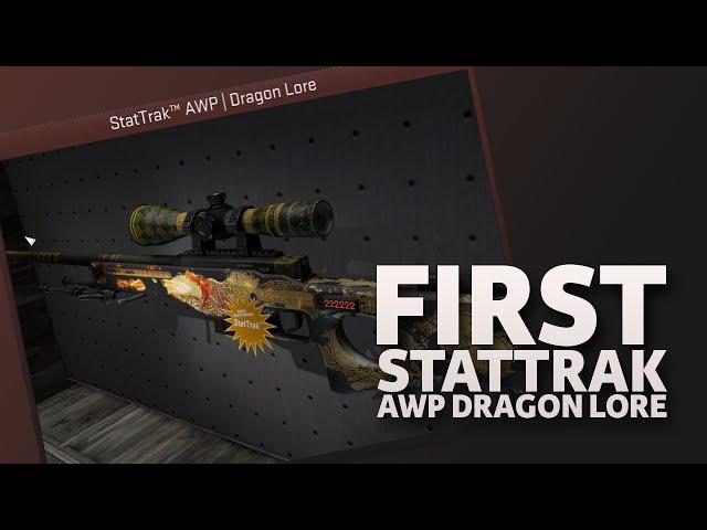 StatTrak™ AWP Dragon Lore with Trade Up Contract!