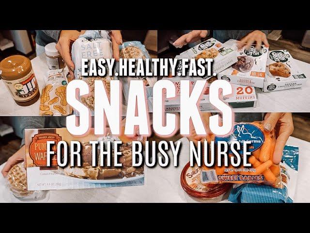 HEALTHY SNACKS + EASY MEALS FOR THE BUSY NURSE | Holley Gabrielle