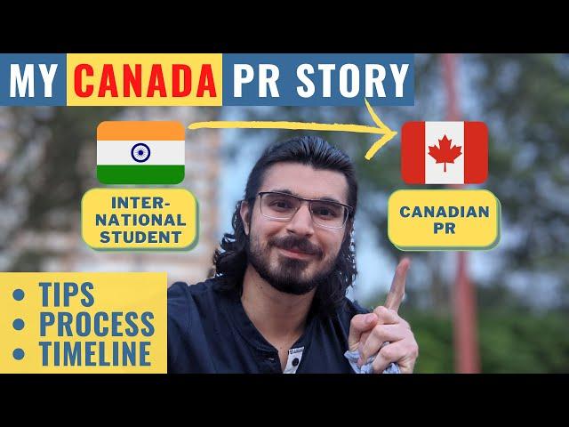 My Canada PR Story | Step by Step process from Study to PR | Express entry 2021