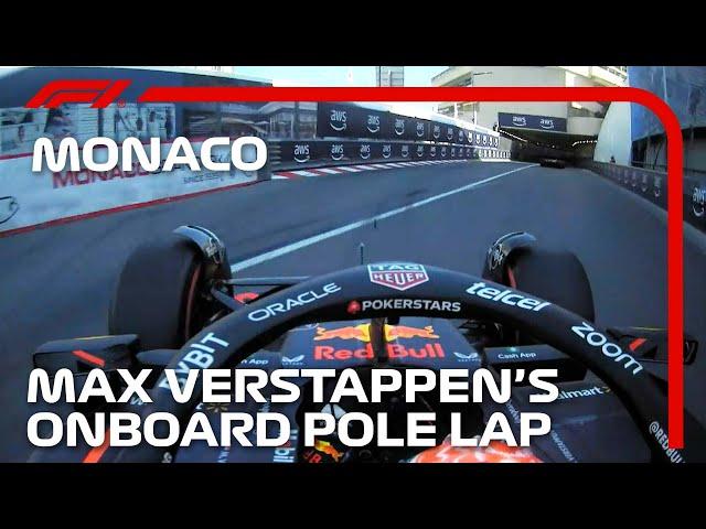 Max Verstappen's Incredible Pole Lap | 2023 Monaco Grand Prix | Pirelli