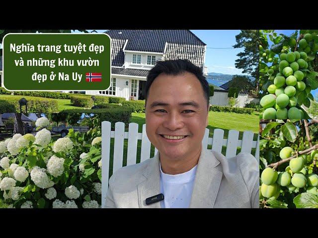 Nghĩa trang tuyệt đẹp và những khu vườn đẹp ở Na Uy