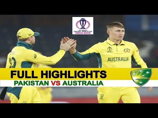 Pakistan Vs Australia ICC World Cup 2023 Warm Up Match Highlights | PAK Vs AUS Match