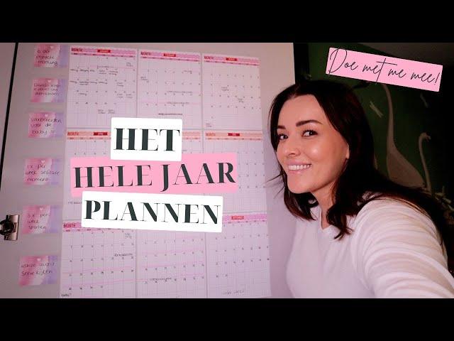 Je leven weer op orde - plan het HELE JAAR met mij! (met de Mascha Planner) | Beautygloss