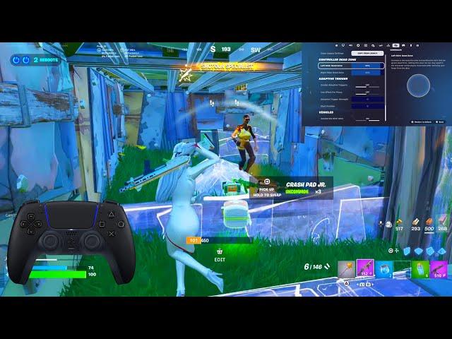 *NEW* Best Controller Settings + Sensitivity For Fortnite Chapter 6!  (PS5/PS4/XBOX/PC)