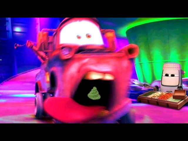 mater eats wasabi