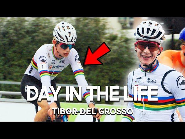 DAY IN THE LIFE OF A PROFESSIONAL CYCLIST ft. Tibor Del Grosso