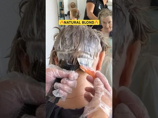 NATURAL BLONDE COLOR! Full Tutorial Linked Below! 