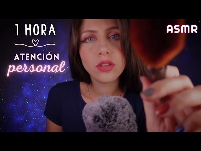 ASMR • 1 HORA de ATENCION PERSONAL relajante y EXTREMA