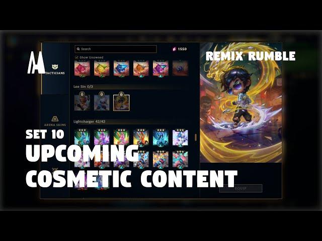 ALL UPCOMING COSMETIC CONTENT - PART 2 (CLIENT) | TFT SET 10