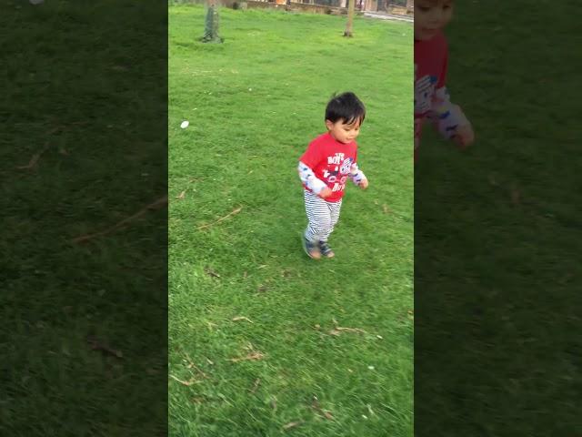 Labib mahdi  (Baby playing in the park)