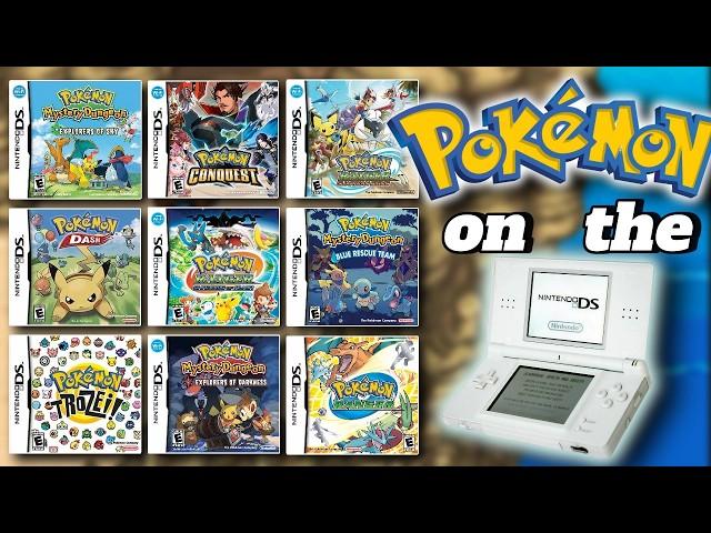 The INSANE World of Pokemon Spin-off's on the DS!