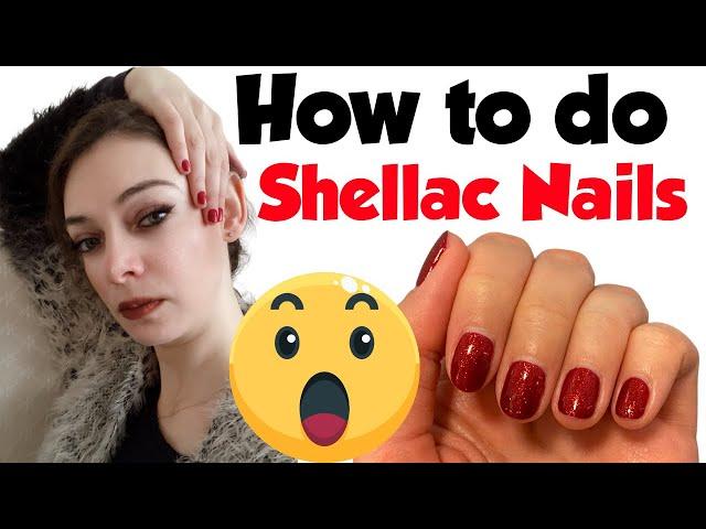 How to do Shellac Nails at Home (Step by Step Guide)