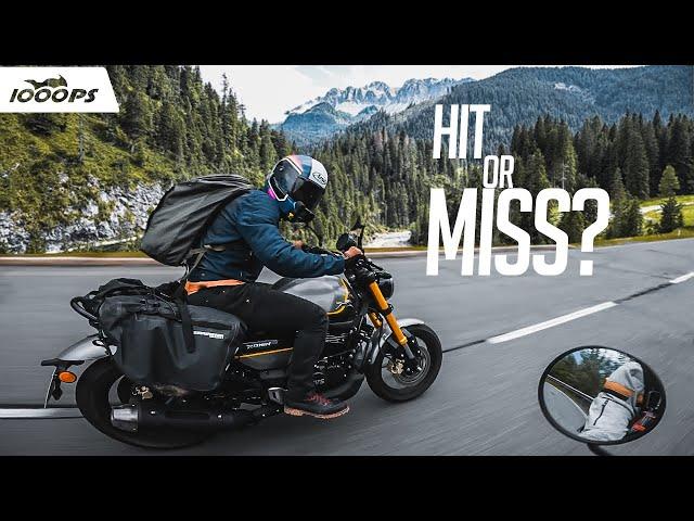 A Scrambler for 3.800 euro? Testing the new TVS Ronin in the Alps