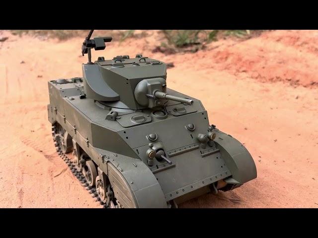 RC-Tank-Coolbank M5 Stuart Simplified Review