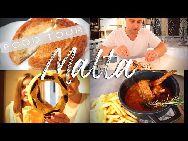 Malta Street Food Tour - Pastizzi | Rabbit Stew | Maltese Platter