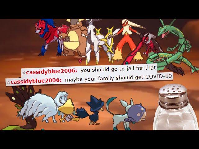 SUPER TOXIC SALTY NOOB CRIES SALTY TEARS! FUNNY POKEMON SHOWDOWN SALT!