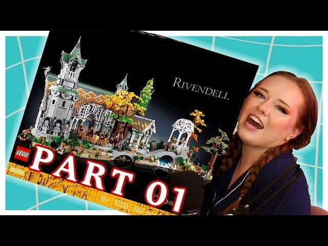 Let's Build the Rivendell Lego Set! Part 1 | Sarah Schauer