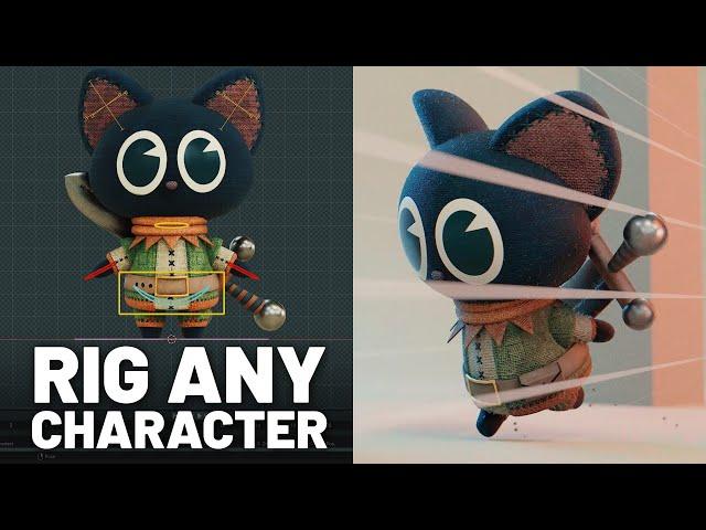 Rig Like a PRO in Blender 2024 | Complete Process for Beginners