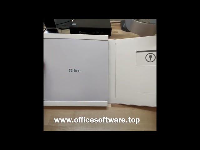 Office 2021 Professional Plus unboxing