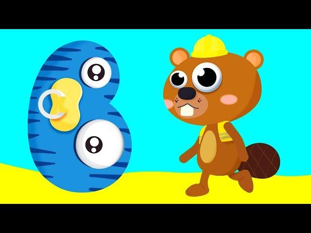 BEAVER | Learn the Alphabet Animals | Letter B