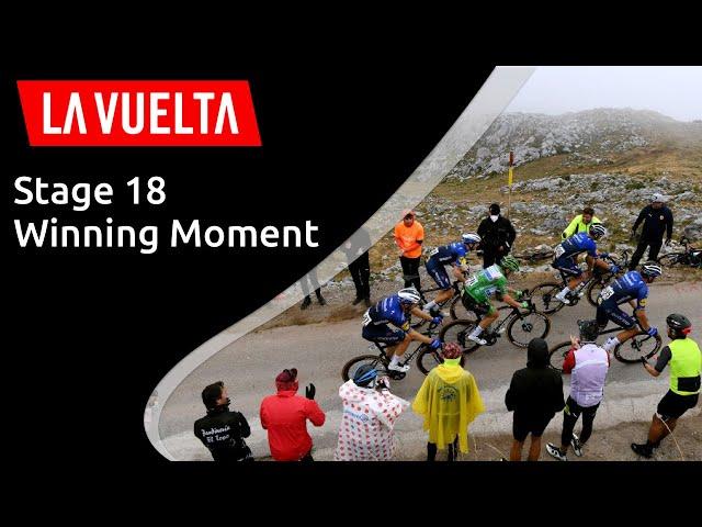 Stage 18 Winning Moment - La Vuelta 2022