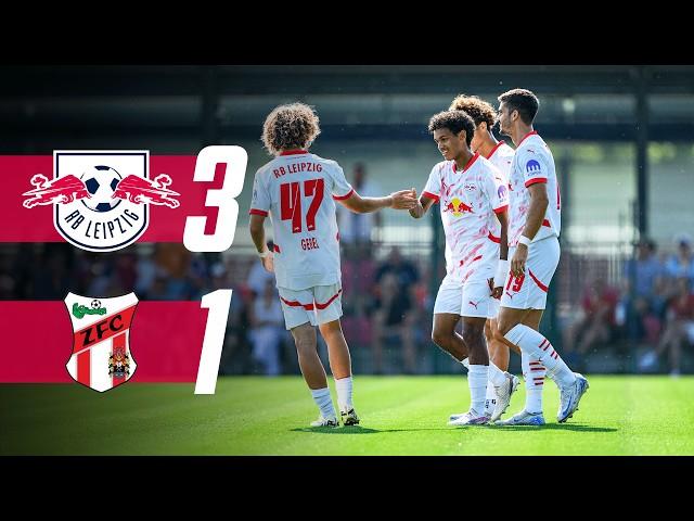 Gebel & Silva lead RBL to victory | RB Leipzig vs. ZFC Meuselwitz 3-1 | Highlights Friendly