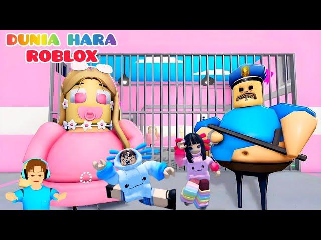 Yuta Mio Panik Kabur Dari Penjara Barbie Pink Roblox Queen Barrys Prison Dunia Hara Roblox