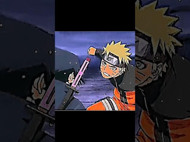 Naruto using Sage Mode Against Sasuke #naruto #anime #sasuke