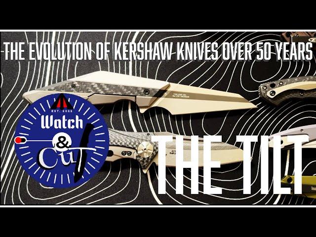 The Kershaw Knives Tilt 50th anniversary Knife and Evolution of Kai USA designs.