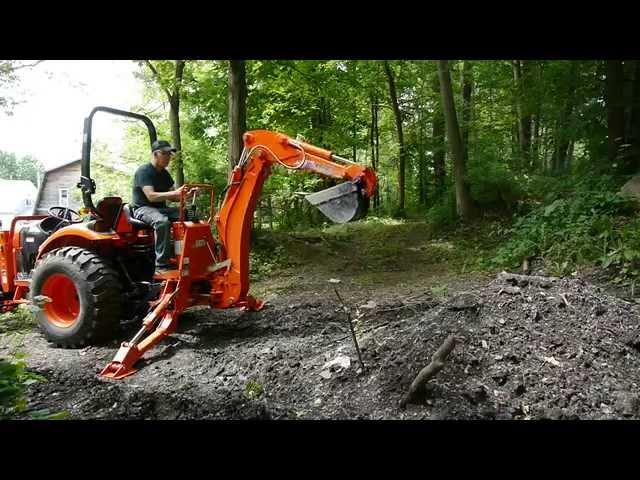 Kioti Tractor Backhoe Review